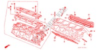 CULASSE(ARRIERE) pour Honda LEGEND COUPE V6 2.7I 2 Portes 4 vitesses automatique 1988