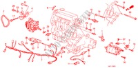 SUPPORT D'ALTERNATEUR pour Honda BALLADE EX 4 Portes 4 vitesses automatique 1986
