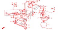 ACCUMULATEUR ABS pour Honda CIVIC CRX 1.6I-VT 3 Portes 5 vitesses manuelles 1991