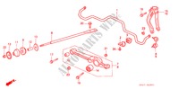 STABILISATEUR AVANT/ BRAS INFERIEUR AVANT(2) pour Honda CIVIC CRX 1.6I-VT 3 Portes 5 vitesses manuelles 1990