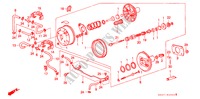 ALIMENTATION PRINCIPALE(1) pour Honda CIVIC SHUTTLE GL 5 Portes 5 vitesses manuelles 1990