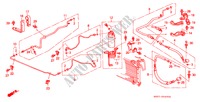 CLIMATISEUR (FLEXIBLES/TUYAUX)(1) pour Honda CIVIC SHUTTLE GL 5 Portes 5 vitesses manuelles 1988