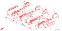 COMP. DE SIEGE AV.(1) pour Honda CIVIC SHUTTLE 1.6I-4WD 5 Portes 5 vitesses manuelles 1988