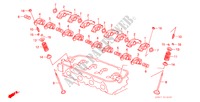 SOUPAPE/CULBUTEUR pour Honda CIVIC SHUTTLE 1.6I-4WD 5 Portes 5 vitesses manuelles 1991