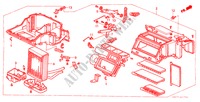 UNITE DE CHAUFFAGE pour Honda CIVIC SHUTTLE 1.6I-4WD 5 Portes 5 vitesses manuelles 1991