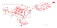 APPAREIL AUDIO pour Honda ODYSSEY EXI 5 Portes 5 vitesses automatique 2009