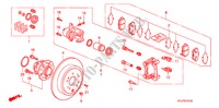 FREIN ARRIERE pour Honda ODYSSEY EXI 5 Portes 5 vitesses automatique 2009