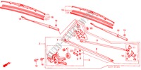 ESSUIE GLACE AVANT (LH) pour Honda ACCORD EX-2.0I 4 Portes 5 vitesses manuelles 1988