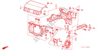 RETRACTABILITE pour Honda ACCORD EX 3 Portes 4 vitesses automatique 1988