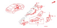 CONDUIT(RH) pour Honda LEGEND LEGEND 4 Portes 5 vitesses automatique 2008