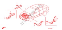 ETAI FAISCEAU DE FILS MOTEUR(RH) pour Honda LEGEND LEGEND 4 Portes 5 vitesses automatique 2009