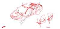 FAISCEAU DES FILS(LH)(4) pour Honda LEGEND LEGEND 4 Portes 5 vitesses automatique 2008