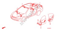 FAISCEAU DES FILS(RH)(4) pour Honda LEGEND LEGEND 4 Portes 5 vitesses automatique 2009