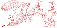 LAVE GLACE DE PARE BRISE/LAVE GLACE DE PROJECTEUR( '08) pour Honda LEGEND LEGEND 4 Portes 5 vitesses automatique 2007
