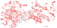 COLLECTEUR D'ADMISSION(1.7L) pour Honda FR-V 1.7 S 5 Portes 5 vitesses manuelles 2006