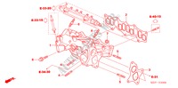 COLLECTEUR D'ADMISSION(DIESEL) pour Honda FR-V 2.2 EXECUTIVE 5 Portes 6 vitesses manuelles 2009