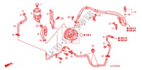 CONDUITES DE P.S.(2.0L) (RH) pour Honda FR-V 2.0 SE 5 Portes 6 vitesses manuelles 2005