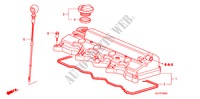 COUVERCLE DE CULASSE (1.8L) pour Honda FR-V 1.8 EXECUTIVE 5 Portes 6 vitesses manuelles 2007