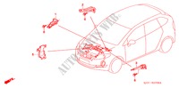 ETAI FAISCEAU DE FILS MOTEUR(1.7L)(RH) pour Honda FR-V 1.7 SE 5 Portes 5 vitesses manuelles 2005