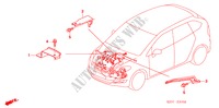 ETAI FAISCEAU DE FILS MOTEUR(LH) (DIESEL) pour Honda FR-V 2.2 EXECUTIVE 5 Portes 6 vitesses manuelles 2009