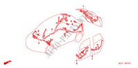 FAISCEAU DES FILS(4) (LH) pour Honda FR-V 2.2 EXECUTIVE 5 Portes 6 vitesses manuelles 2009