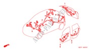 FAISCEAU DES FILS(4) (RH) pour Honda FR-V 2.2 ES 5 Portes 6 vitesses manuelles 2008