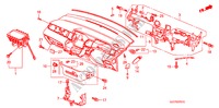PANNEAU D'INSTRUMENT(RH) pour Honda FR-V 1.8 SE 5 Portes 5 vitesses automatique 2007