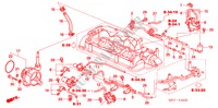 TUYAU D'INSTALLATION/POMPE A VIDE( '06) (DIESEL) pour Honda FR-V 2.2 EXECUTIVE 5 Portes 6 vitesses manuelles 2006