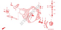 DEBRAYAGE/ ENGRENAGE DE COMPTEUR pour Honda CONCERTO 1.6I 5 Portes 5 vitesses manuelles 1991