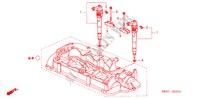 INJECTEUR pour Honda CR-V DIESEL SE-E 5 Portes 6 vitesses manuelles 2006