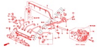 TRINGLE DE CARBURANT/ POMPE A HAUTE PRESSION pour Honda CR-V DIESEL SE-E 5 Portes 6 vitesses manuelles 2006