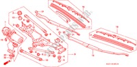 ESSUIE GLACE AVANT (RH) pour Honda NSX NSX 2 Portes 4 vitesses automatique 1993