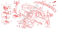 PANNEAU D'INSTRUMENT(RH) pour Honda NSX NSX 2 Portes 5 vitesses manuelles 1991