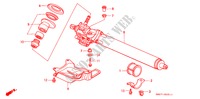 BOITE DE VITESSES DE P.S.(RH) pour Honda ACCORD COUPE 2.0I 2 Portes 4 vitesses automatique 1993
