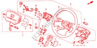 VOLANT DE DIRECTION(SRS) pour Honda ACCORD COUPE 2.0I 2 Portes 4 vitesses automatique 1993