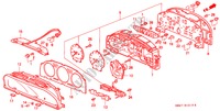 COMPTEUR DE VITESSE (NS) pour Honda ACCORD 2.0 4 Portes 4 vitesses automatique 1990