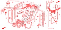 TUYAU D'INSTALLATION/TUBULURE(2) pour Honda ACCORD 2.0 4 Portes 4 vitesses automatique 1990