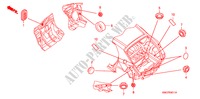 ANNEAU(ARRIERE) pour Honda CIVIC 1.8 SE 5 Portes Transmission Intelligente manuelle 2008
