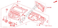 AUTORADIO(LH)(2) pour Honda CIVIC 1.8 EXECUTIVE 5 Portes 6 vitesses manuelles 2008
