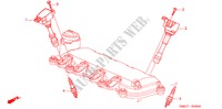 BOBINE TROU BOUCHON(1.4L) pour Honda CIVIC 1.4 BASE 5 Portes Transmission Intelligente manuelle 2007