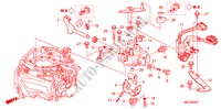 BRAS DE SELECTION/LEVIER DE SELECTION (I SHIFT) pour Honda CIVIC 1.8 SE 5 Portes Transmission Intelligente manuelle 2008
