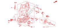 CARTER DE CHAINE(1.4L) pour Honda CIVIC 1.4 BASE 5 Portes Transmission Intelligente manuelle 2007