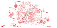 CARTER D'EMBRAYAGE(1.8L) pour Honda CIVIC 1.8 SE 5 Portes Transmission Intelligente manuelle 2008