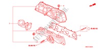COLLECTEUR D'ECHAPPEMENT(DIESEL) pour Honda CIVIC 2.2 EXECUTIVE 5 Portes 6 vitesses manuelles 2007