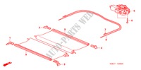 COMPOSANTS DE PARE SOLEIL pour Honda CIVIC 2.2 EXECUTIVE 5 Portes 6 vitesses manuelles 2007