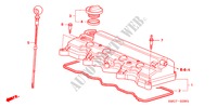 COUVERCLE DE CULASSE (1.8L) pour Honda CIVIC 1.8 SE 5 Portes Transmission Intelligente manuelle 2008