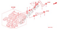 DURIT D'EAU(LH)(1.4L) pour Honda CIVIC 1.4 BASE 5 Portes Transmission Intelligente manuelle 2006