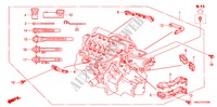FAISCEAU DES FILS (1.4L) pour Honda CIVIC 1.4 COMFORT 5 Portes 6 vitesses manuelles 2007