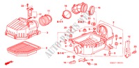 FILTRE A AIR(1.8L) pour Honda CIVIC 1.8 SE 5 Portes Transmission Intelligente manuelle 2008