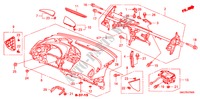 PANNEAU D'INSTRUMENT(LH) pour Honda CIVIC 2.2 EXECUTIVE 5 Portes 6 vitesses manuelles 2007